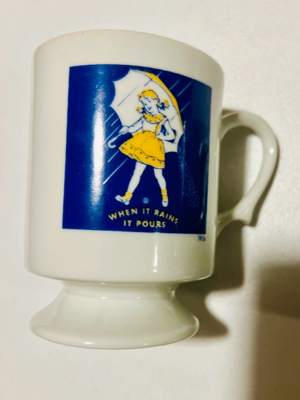 Morton Salt collector’s mugs set of 4 and Koozie